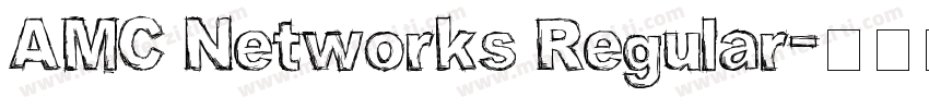 AMC Networks Regular字体转换